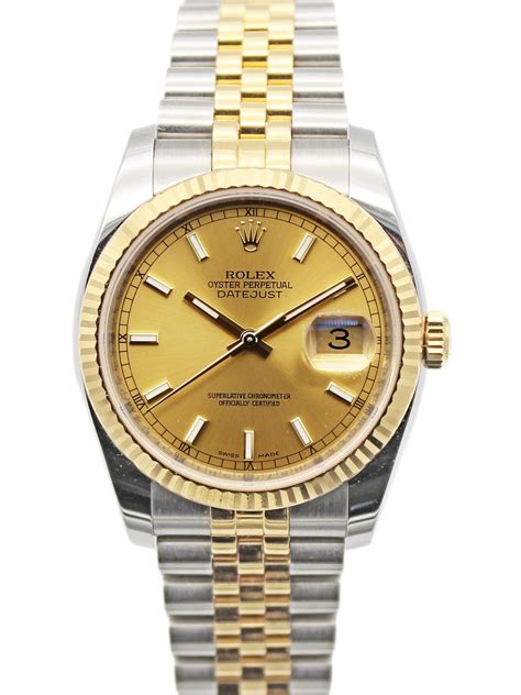 rolex datejust 36 two tone champagne dial|Rolex Datejust 41 two tone.